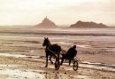 Winter - St Michael's Mount, France
